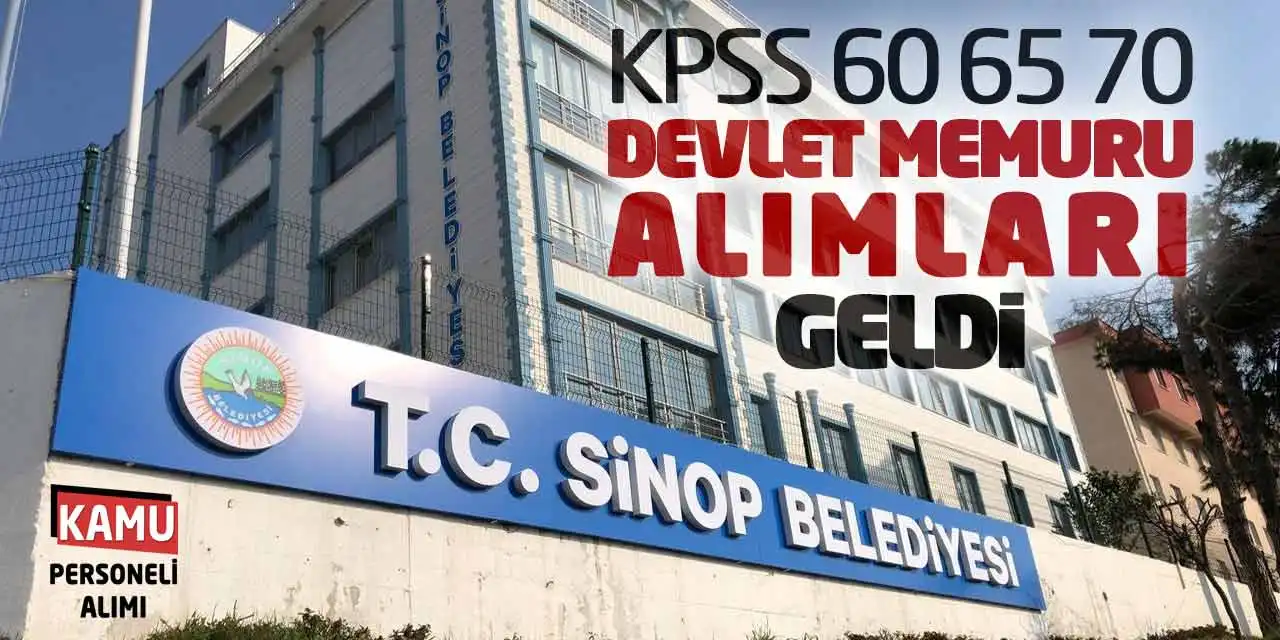 KPSS 60 65 70 Puanlarla Devlet Memuru Alımları Geldi