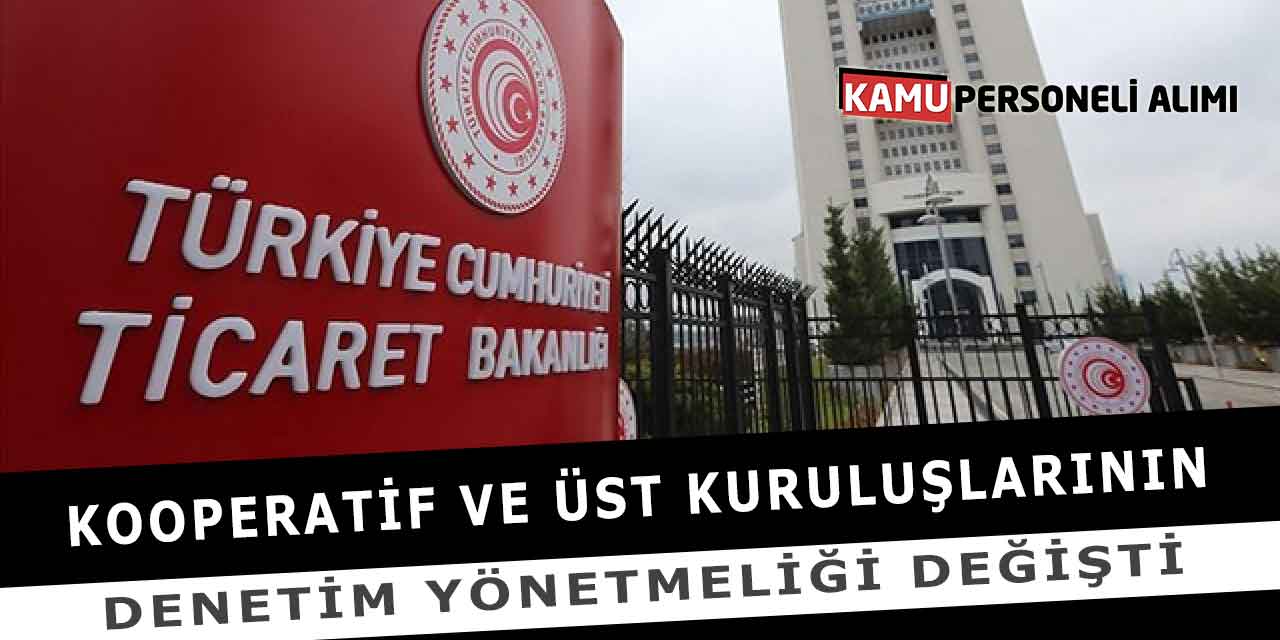 Kooperatif Ve Üst Kuruluşlarının Denetim Yönetmeliği Değişti