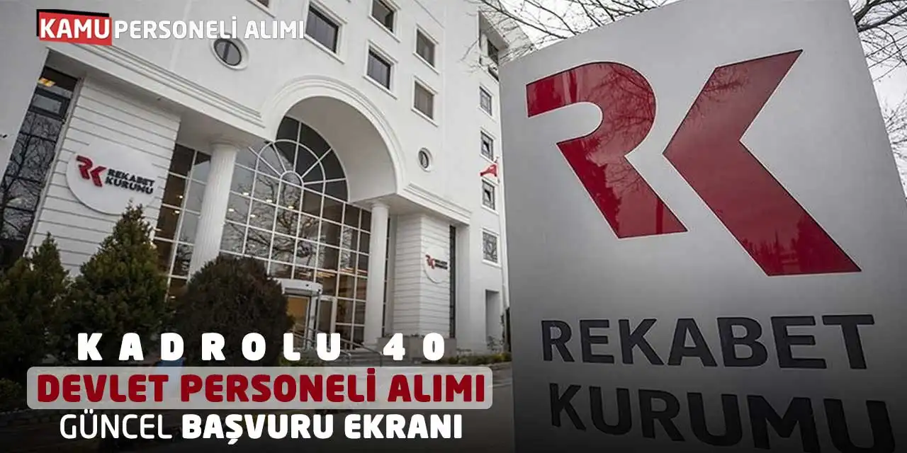 Başkanlık Kadrolu 40 Devlet Personeli Alımı: Güncel Başvuru Ekranı