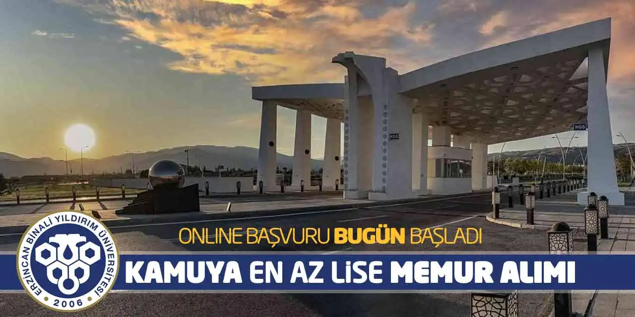 Online Başvuru Bugün Başladı: Kamuya En Az Lise Memur Alımı