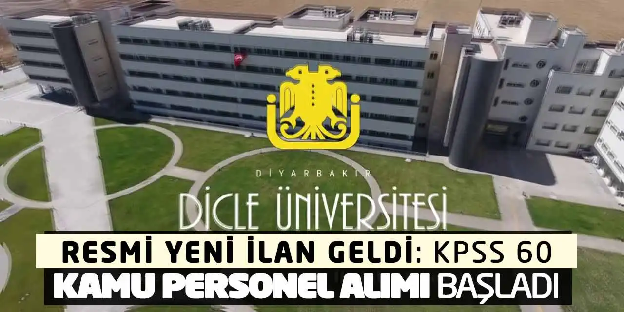 Resmi Yeni İlan Geldi: KPSS 60 Kamu Personel Alımı Başladı