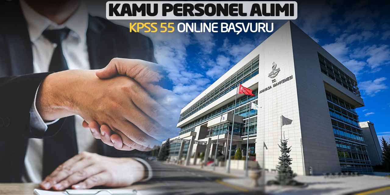 Anayasa Mahkemesi Kamu Personel Alımı: KPSS 55 Online Başvuru