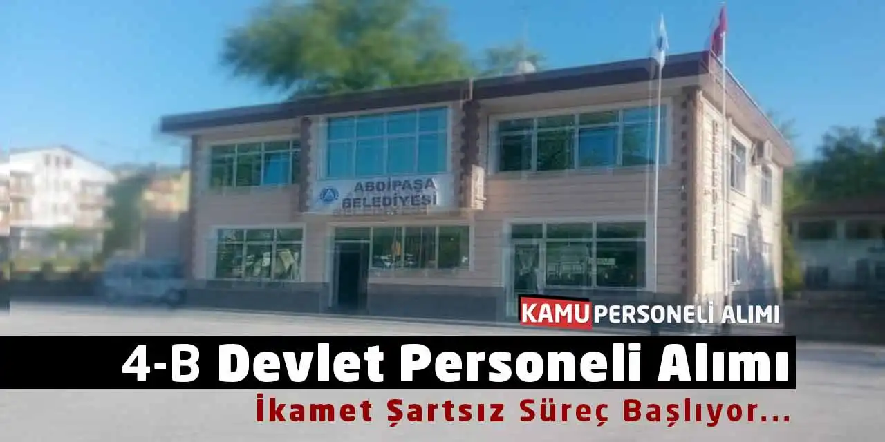 Sözleşmeli Devlet Personeli Alımı: İkamet Şartsız Süreç Başlıyor