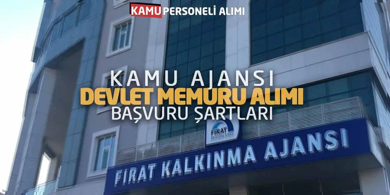 Kamu Ajansı Devlet Memuru Alımı Yapıyor: Başvuru Şartları