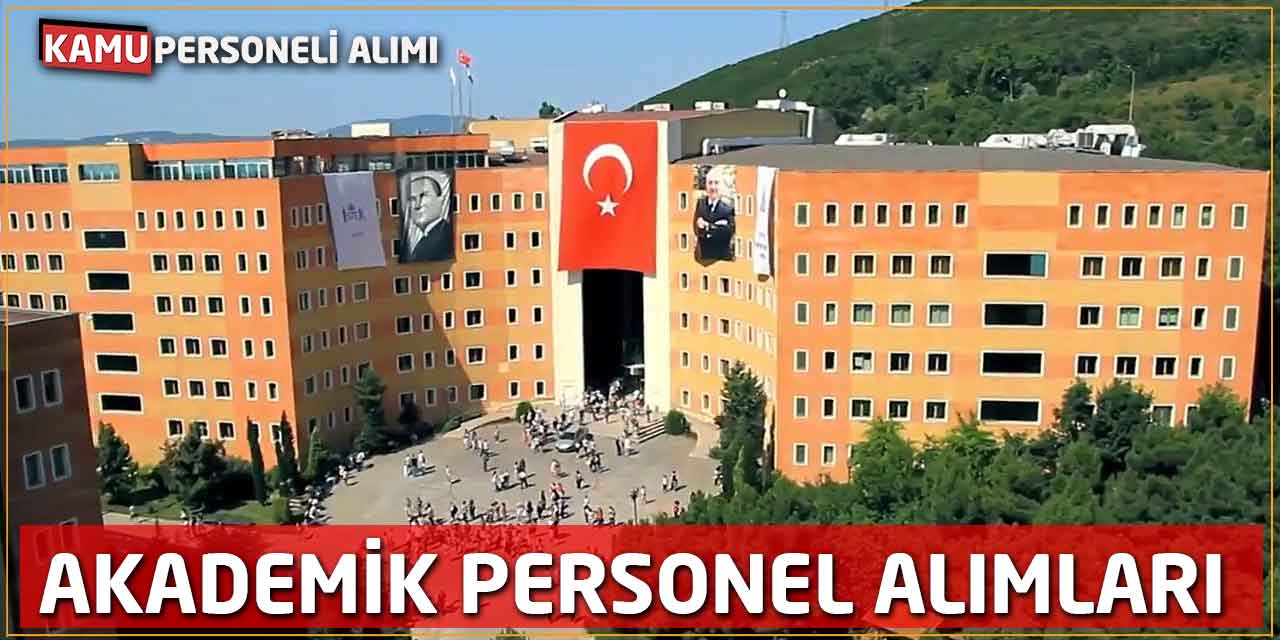 Yeditepe Üniversitesi İlanı: 13 Yeni Akademisyen Aranıyor