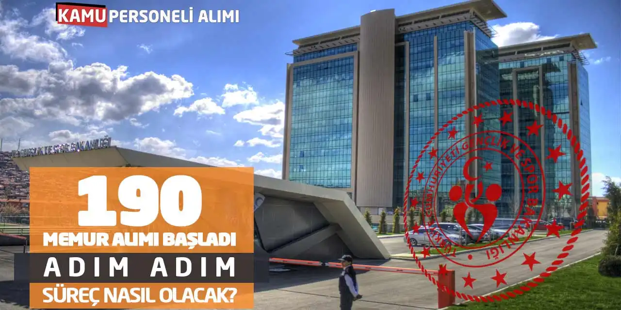 Spor Bakanlığı 190 Memur Alımı Başladı: Adım Adım Süreç Nasıl Olacak?