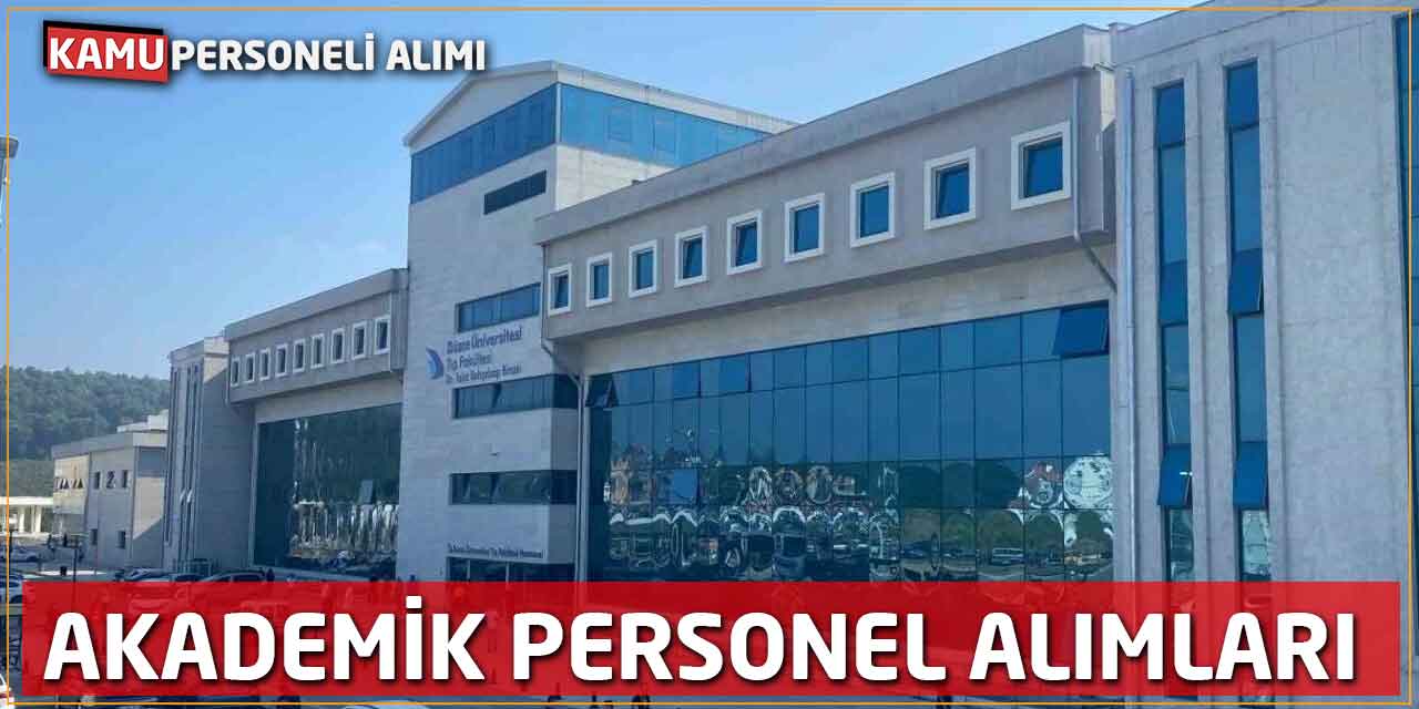 Düzce Üniversitesi'ne 5 Yeni Öğretim Üyesi Alınacak