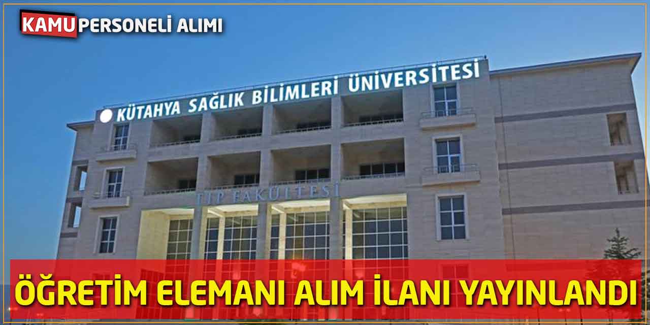 KSBÜ Öğretim Elemanı Alım İlanı Resmi Gazete'de Yayınlandı