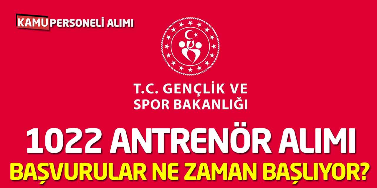 GSB 1022 Antrenör Alımı: Başvurular Ne Zaman Başlıyor?