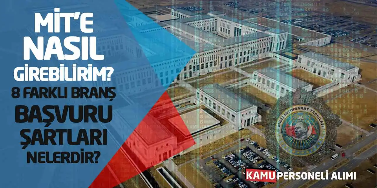 MİT'e Nasıl Girebilirim? 8 Farklı Branş Şartları Nelerdir?