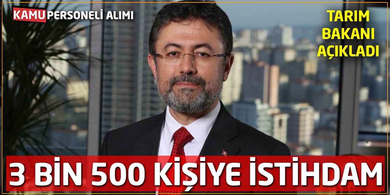 Tarım Bakanı Açıkladı! İzmir Dikili'de 3 Bin 500 Kişiye İstihdam