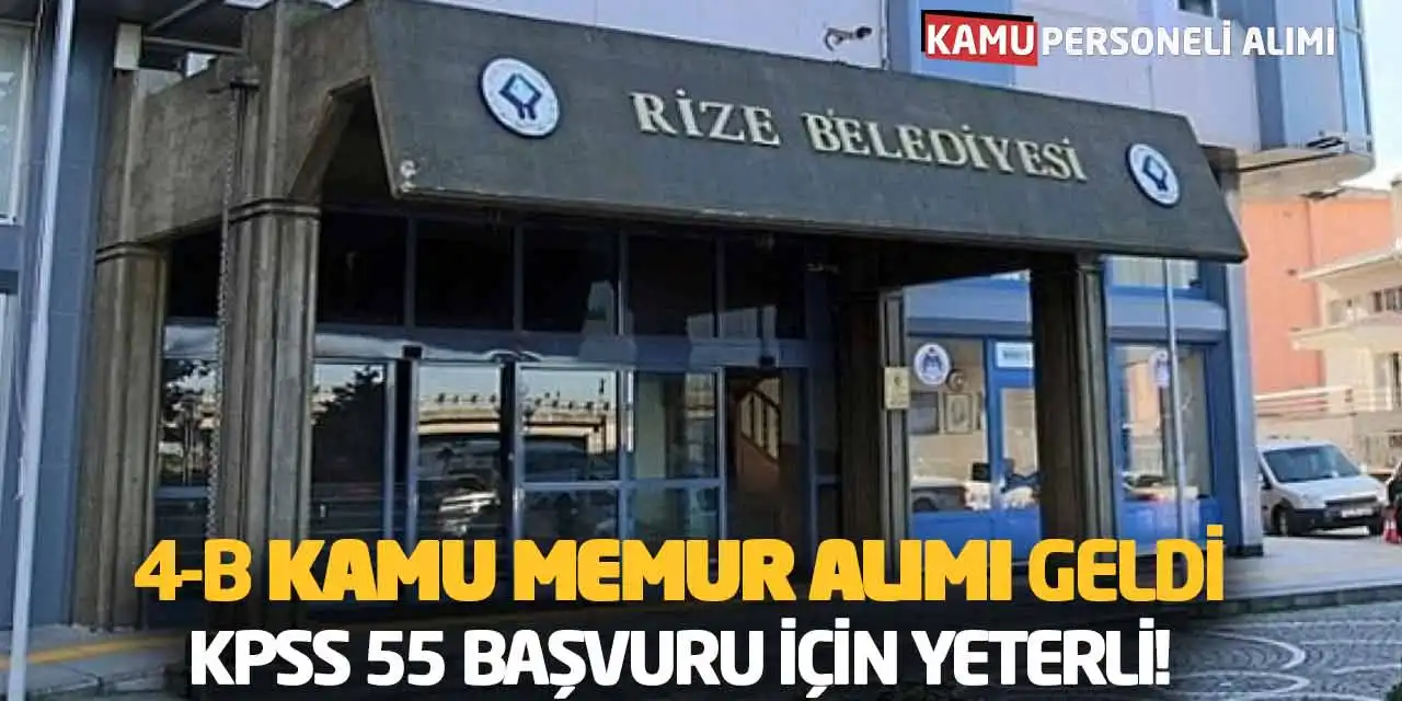 Sözleşmeli Kamu Memur Alımı Geldi: KPSS 55 Puan Başvuru İçin Yeterli!