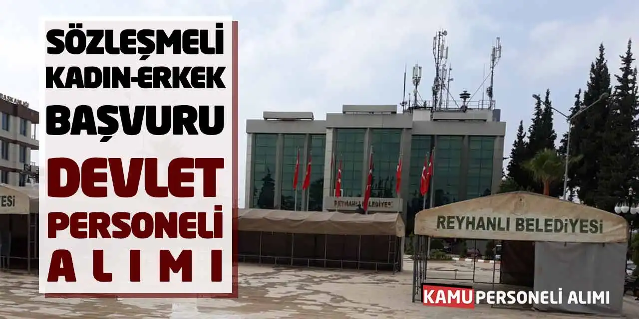 Sözleşmeli Kadın-Erkek Başvuru Devlet Personeli Alımı Yapılacak