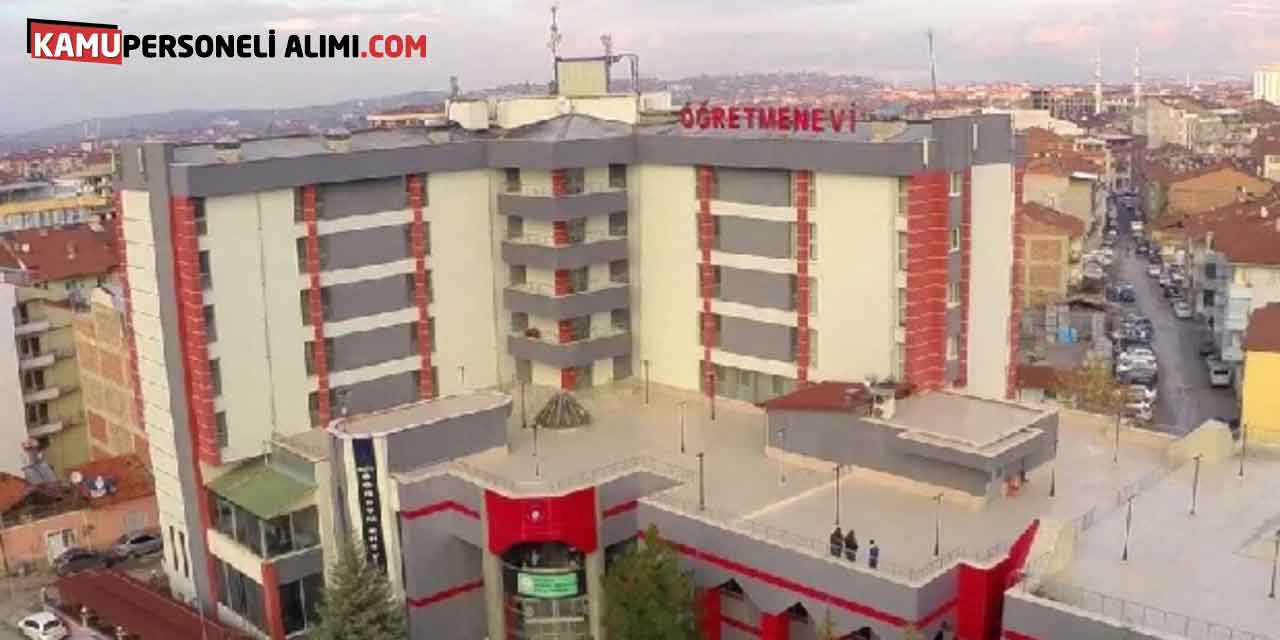 Hekimhan Öğretmenevi Müdürlüğü Destek Personeli İşçi Alımı