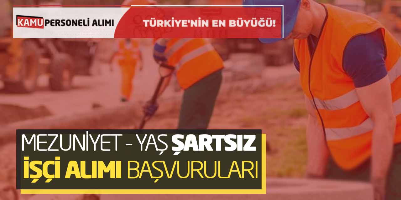 Mezuniyet Yaş Şartsız Güncel Personel İşçi Alımı Başvuruları Alınacak