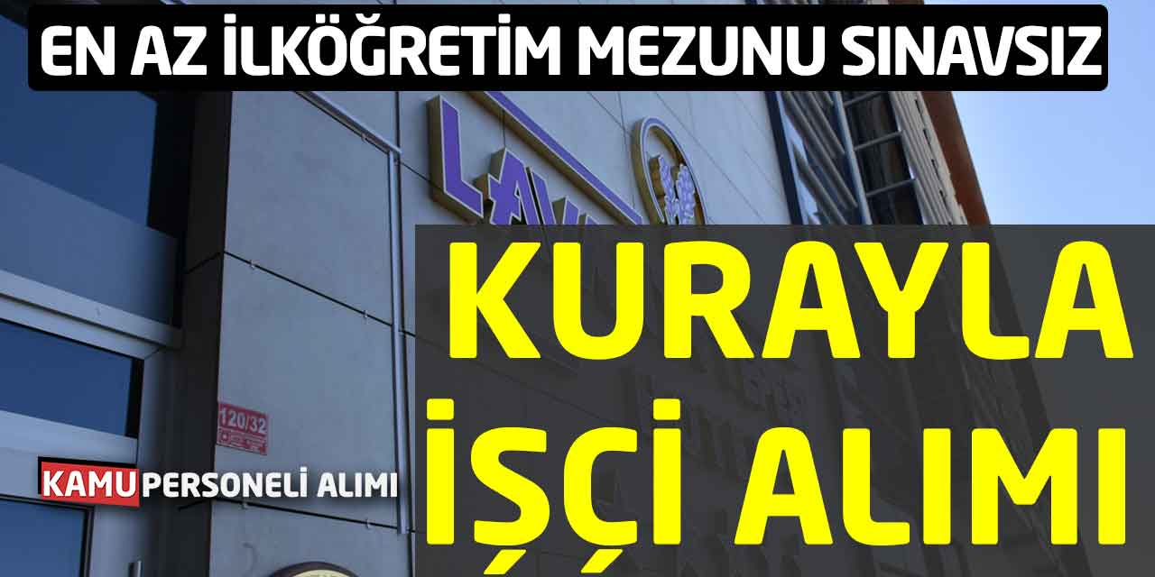 Üniversite Oteli Kura İle Sınavsız Kasiyer ve Servis Elemanı Alımı