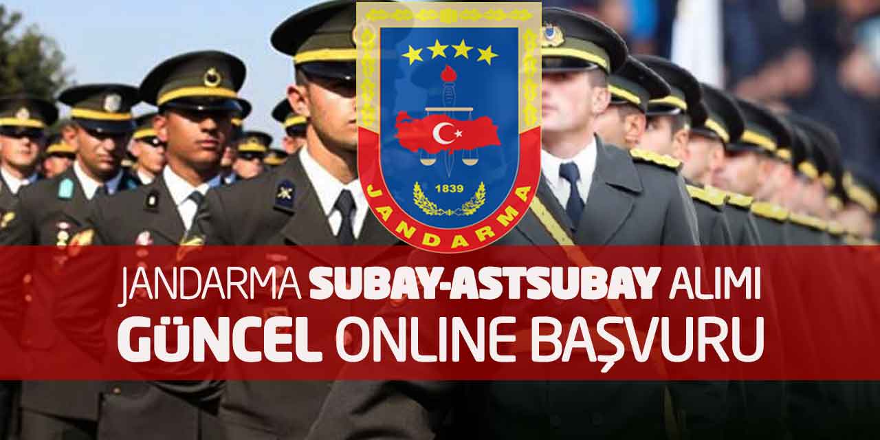 Jandarma Subay-Astsubay Alımı: Güncel Online Başvurular