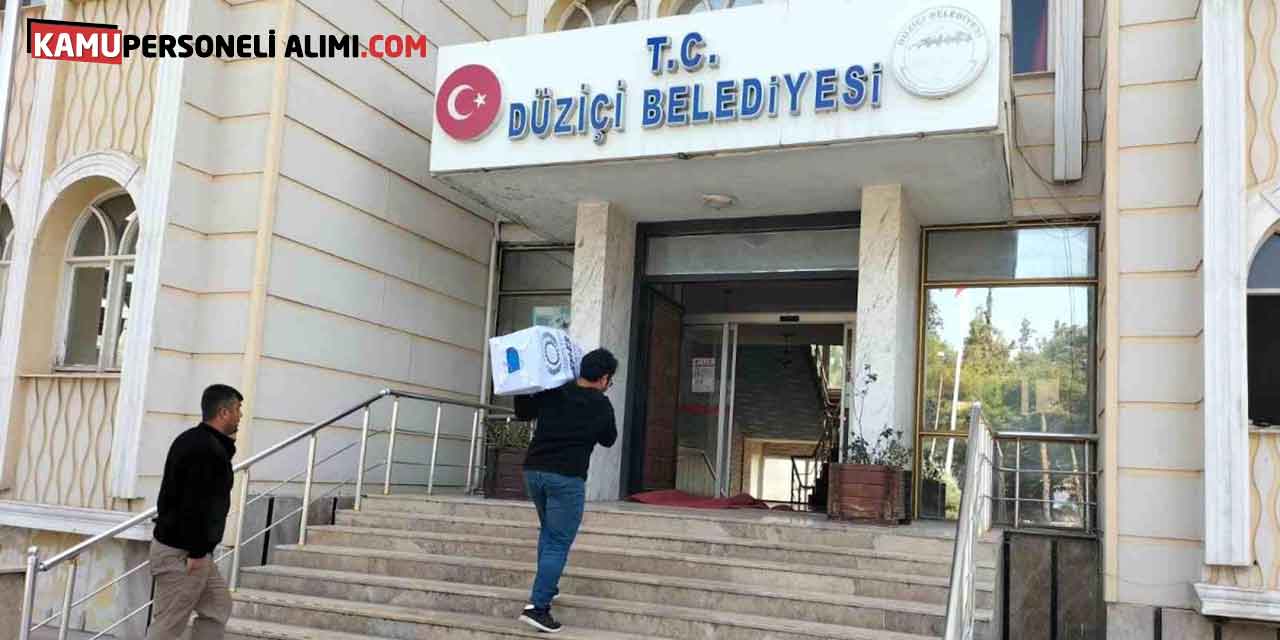 Düziçi Belediyesi 18 Çiftçi Alımı İçin İlan Yayınladı