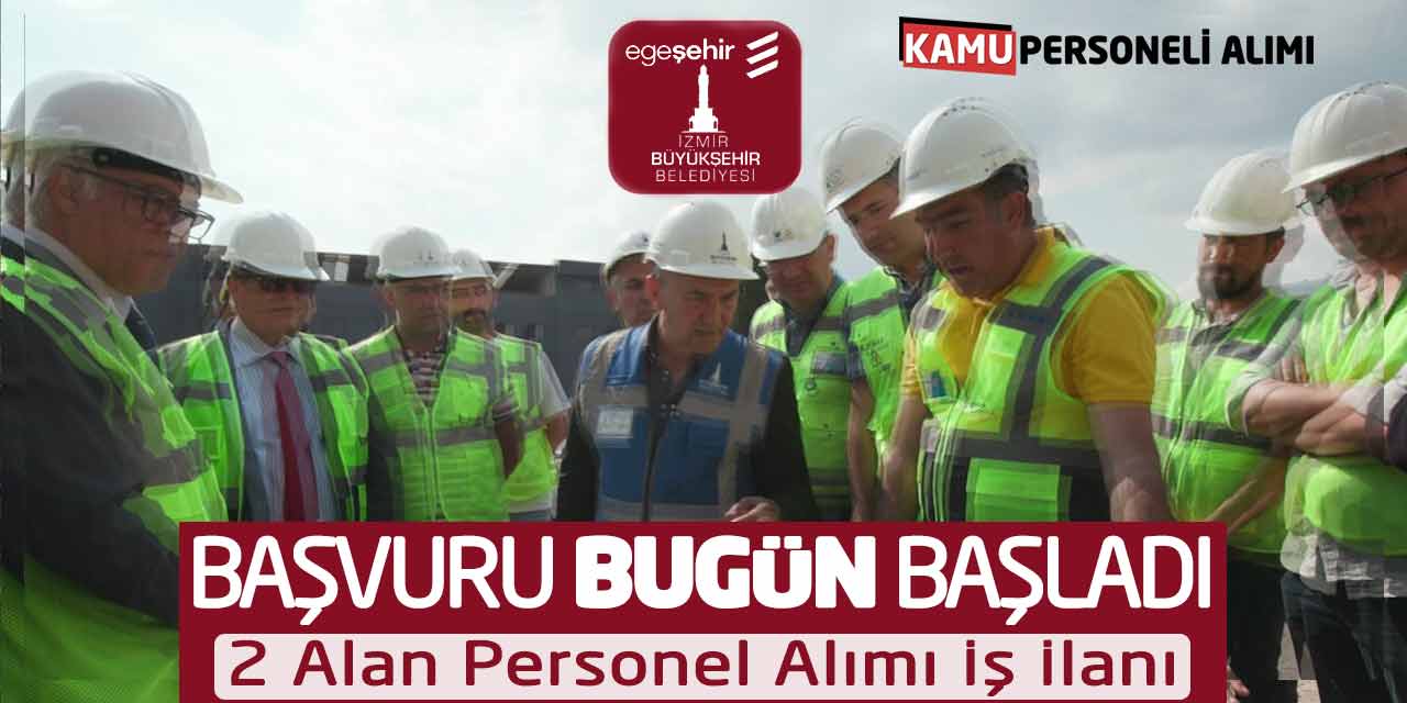 Başvurular Bugün Başladı: İki Farklı Alanda Personel Alımı İş İlanı