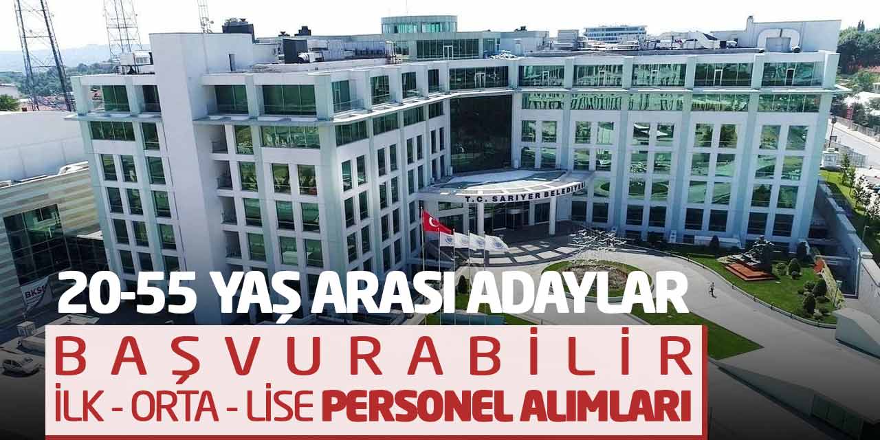 20-55 Yaş Arası Adaylar Başvurabilir! İlk Orta Lise Personel Alımları