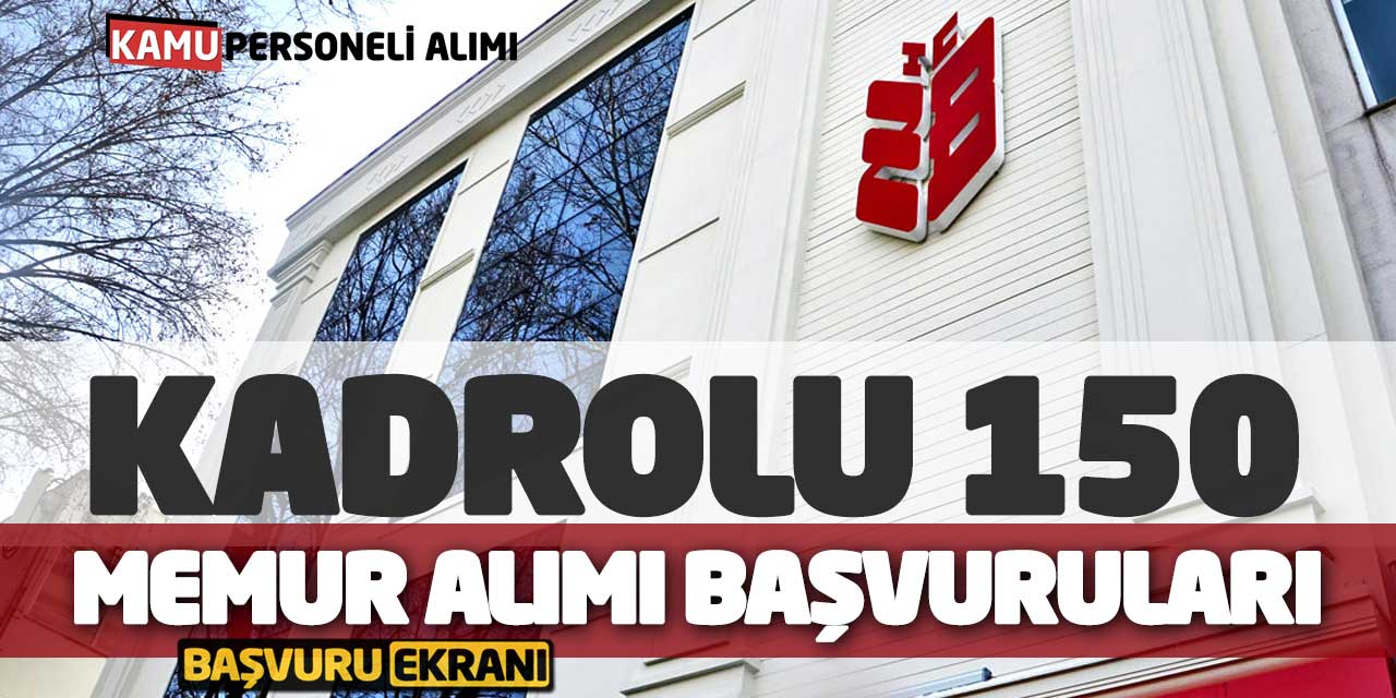 Ziraat Bankası Kadrolu 150 Memur Alımı Başvuruları! Online Başvuru