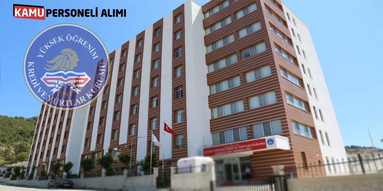 KYK Yurtlarına 2 Şehir Personel Alımı! KPSS Şartsız Bugün Başladı