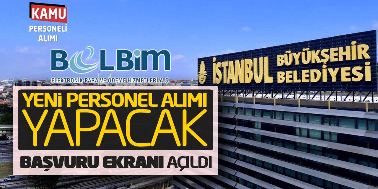 Büyükşehir Yeni Personel Alımı Yapacak! Başvuru Ekranı Açıldı