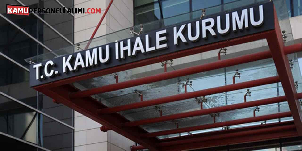 Kamu İhale Kurumu 18 Sözleşmeli Bilişim Personeli Alım İlanı