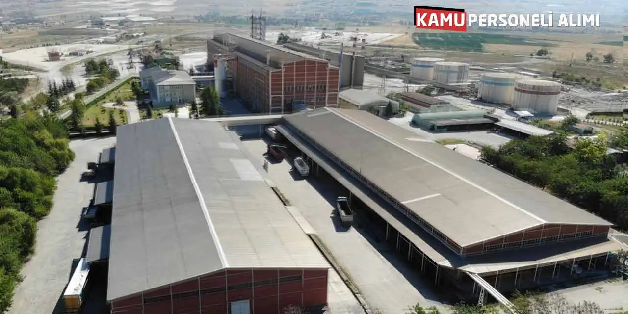 Şeker Fabrikalarına 133 Memur Alımı Başvuruları! 15 Şehir Kontenjan