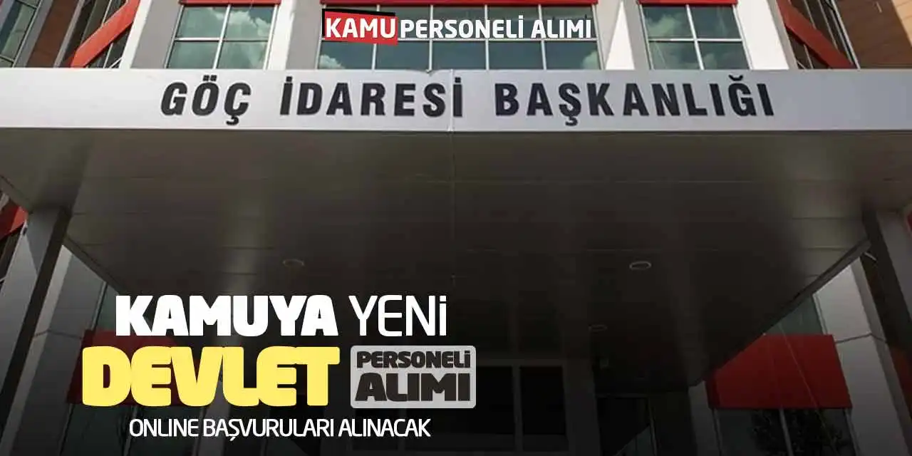 Kamuya Yeni Devlet Personeli Alımı Online Başvuruları Alınacak