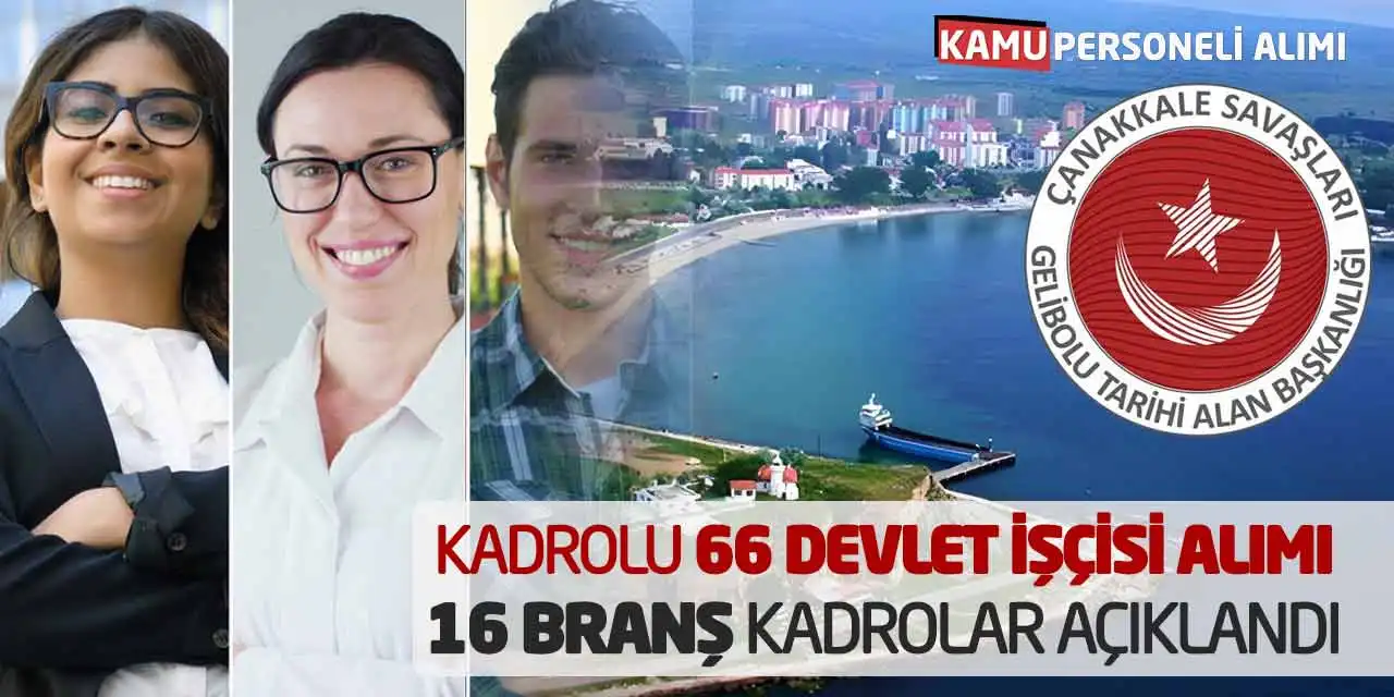 Başkanlık Kadrolu 66 Devlet İşçisi Alımı! 16 Branş Kadrolar Açıklandı