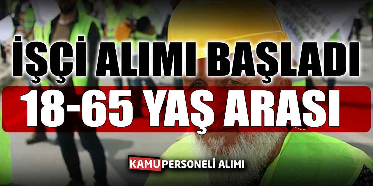 Tuzluca Belediyesi 18-65 Yaş Arası 23 İşçi Alımı Başladı